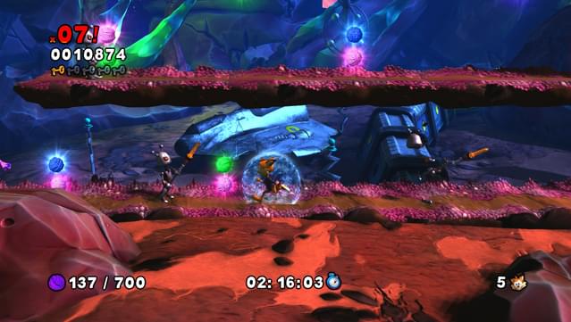 Bubsy: The Woolies Strike Back screenshot 1