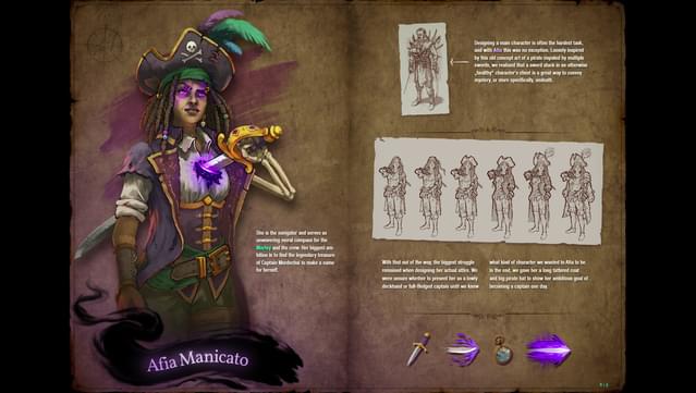 Shadow Gambit: The Cursed Crew - Artbook & Strategy Guide screenshot 1