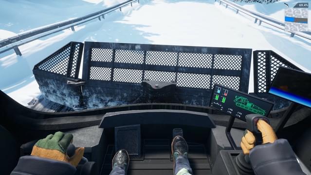 Snow Plowing Simulator: Ski Resort Edition screenshot 4