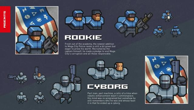 Mega City Force - Digital 80's Artbook screenshot 2