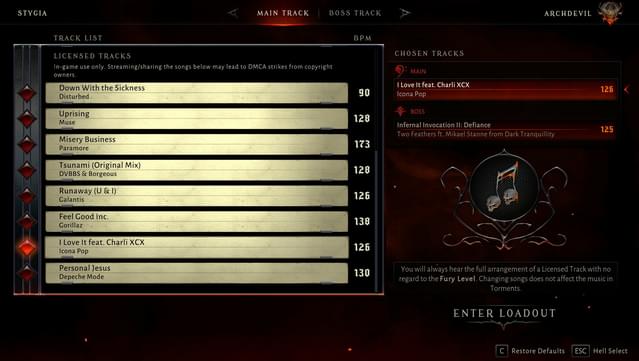 Metal: Hellsinger - Essential Hits Pack screenshot 1