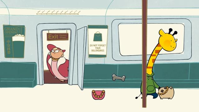 A Week in the Life of Asocial Giraffe screenshot 0