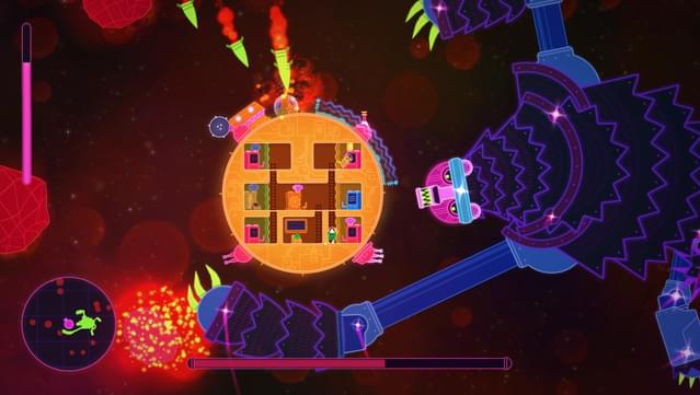 Lovers in a Dangerous Spacetime screenshot 2