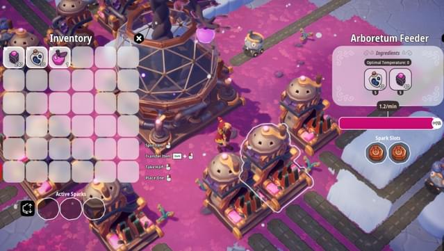 Oddsparks: An Automation Adventure - Deluxe Edition screenshot 1