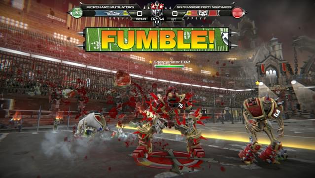 Mutant Football League - Sin Fransicko Forty Nightmares screenshot 3