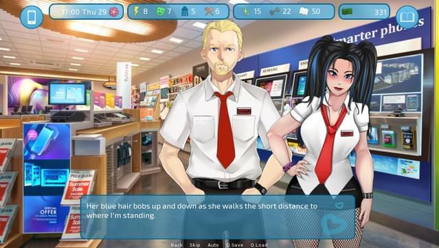 Love and Sex: Second Base - For A Fistful Of Waifu screenshot 2