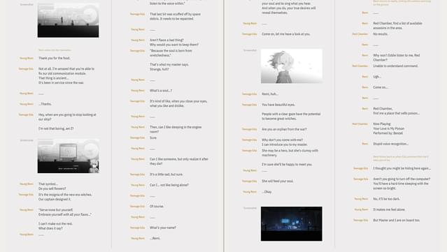 OPUS: Echo of Starsong - Official Game Script Vol.2 screenshot 1