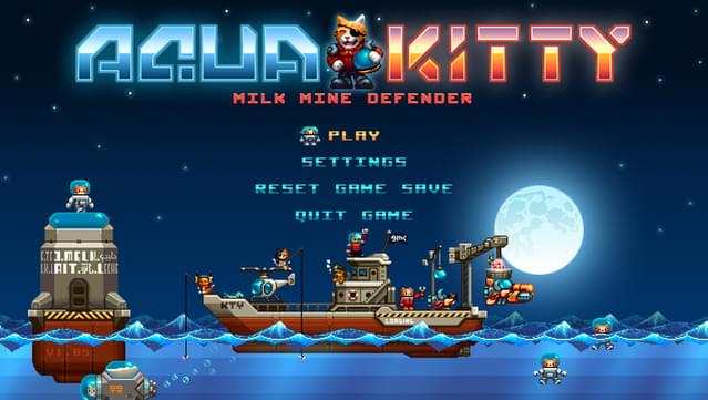 Aqua Kitty: Milk Mine Defender screenshot 7