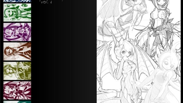 Siluman Fantasy - Monster Girl Sketch Vol.01 screenshot 2