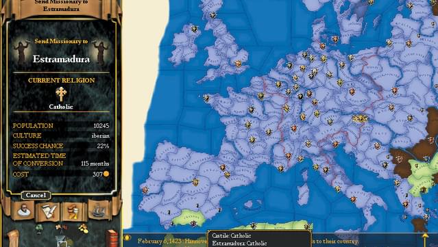 Europa Universalis II screenshot 6