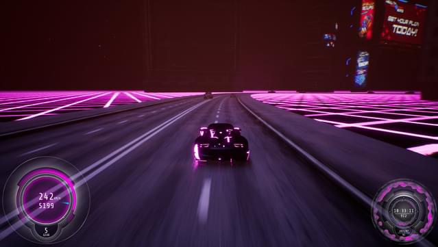 Synthwave Burnout screenshot 5