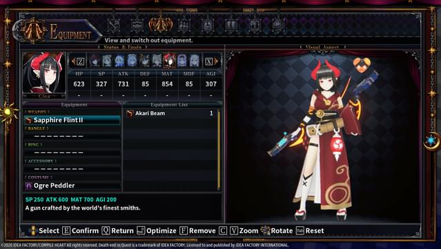 Death end re;Quest 2 - Ultimate Weapon Set screenshot 2