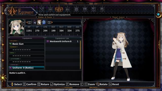 Death end re;Quest 2 - Alternate Uniform Set screenshot 0