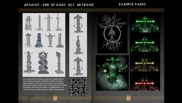 Apsulov: End of Gods - Soundtrack+Art book screenshot 0