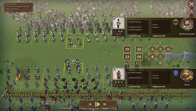 Field of Glory: Kingdoms - Burghers and Bombards screenshot 4
