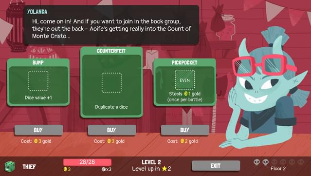 Dicey Dungeons screenshot 2