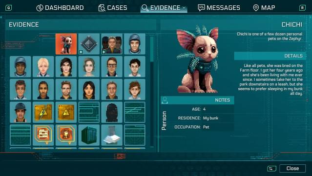 Between Horizons – A Sci-Fi Detective Adventure screenshot 1