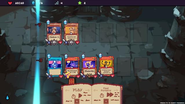Spellcats: Auto Card Tactics screenshot 0