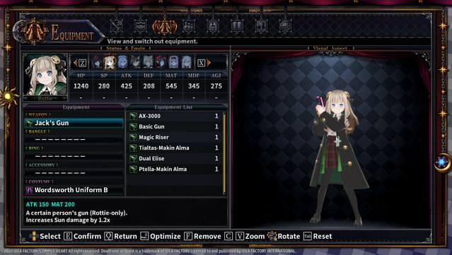Death end re;Quest 2 - Blood Skelter Set screenshot 0