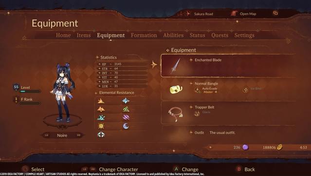 Super Neptunia RPG - Enchanted Weapon Set screenshot 4