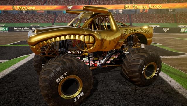 Monster Jam Steel Titans - Gold Truck Bundle screenshot 1