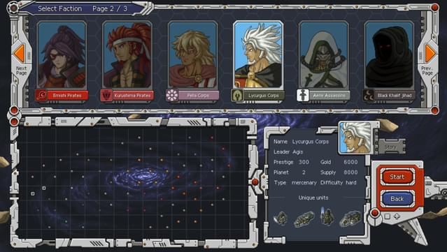 Chaos Galaxy screenshot 0