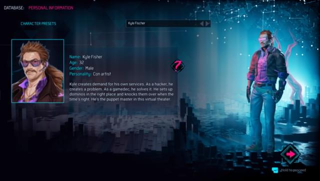 Gamedec - Definitive Edition - Free Characters Bundle screenshot 1