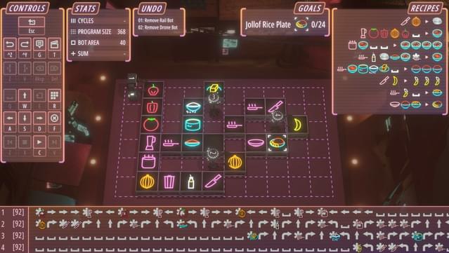 Neon Noodles - Cyberpunk Kitchen Automation screenshot 3
