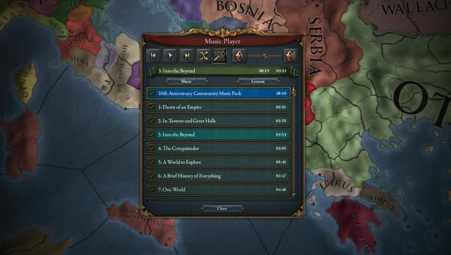 Europa Universalis IV: 10th Anniversary Community Music Pack screenshot 2
