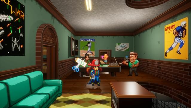 Firegirl: Hack 'n Splash Rescue DX screenshot 1