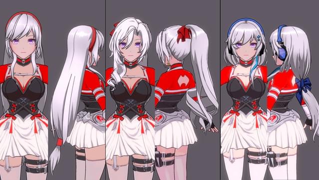 Frontier Hunter - DLC: Hairstyle Pack screenshot 1