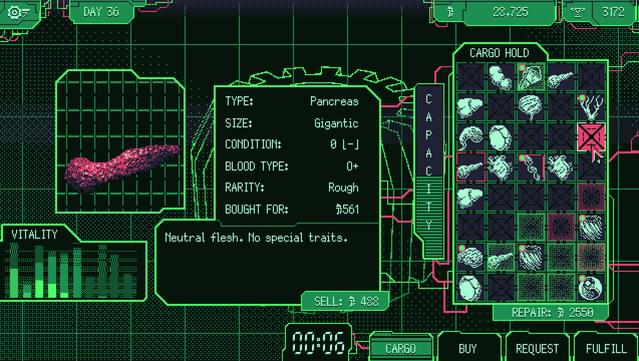 Space Warlord Organ Trading Simulator screenshot 3