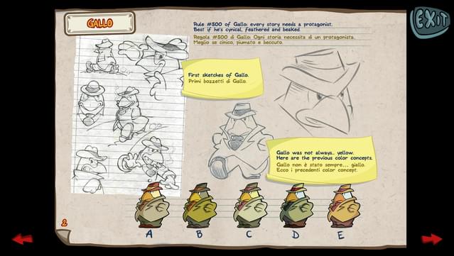 Detective Gallo - Artbook screenshot 1