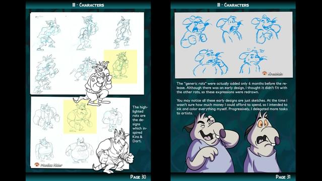 BROK The InvestiGator - Artbook screenshot 0