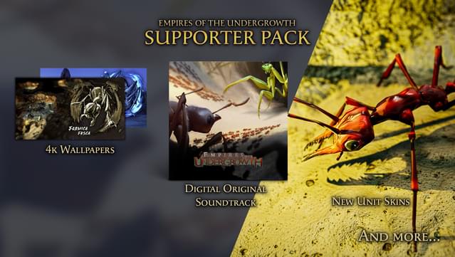 Empires of the Undergrowth - Supporter Pack screenshot 0