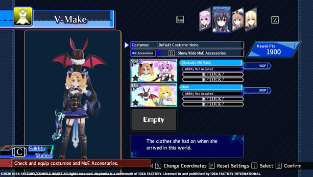 Neptunia Virtual Stars - Akatsuki UNI Pack screenshot 3