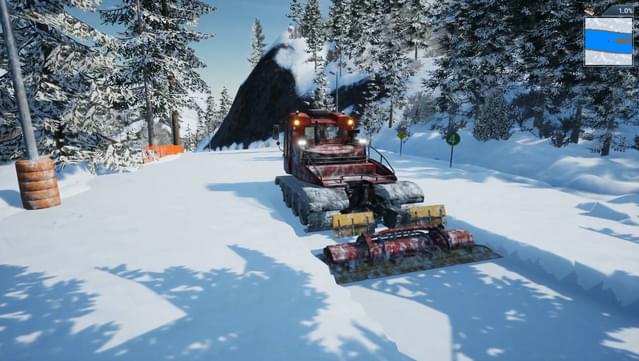 Snow Plowing Simulator: Ski Resort DLC screenshot 7