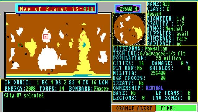 STAR FLEET II - Krellan Commander Version 2.0 screenshot 7