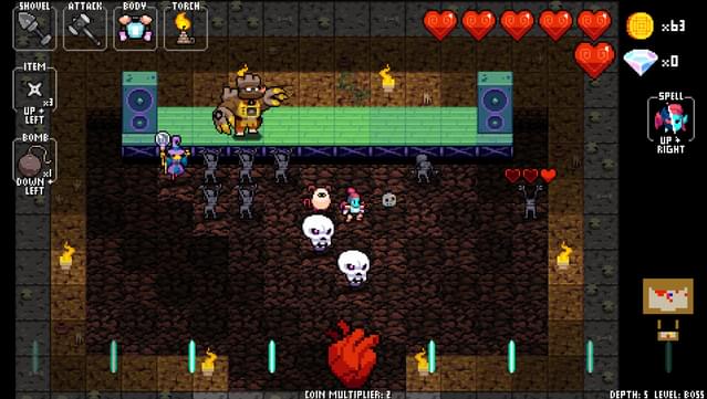 Crypt of the NecroDancer: AMPLIFIED screenshot 4