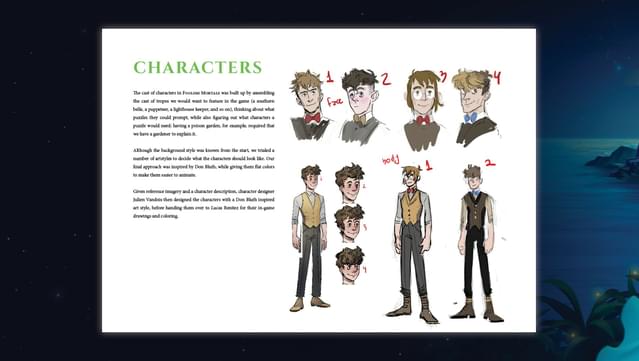 Foolish Mortals - Artbook screenshot 1