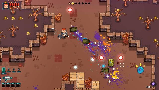 Space Robinson: Hardcore Roguelike Action screenshot 0