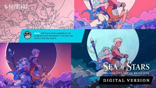 Sea of Stars - Digital Artbook screenshot 7