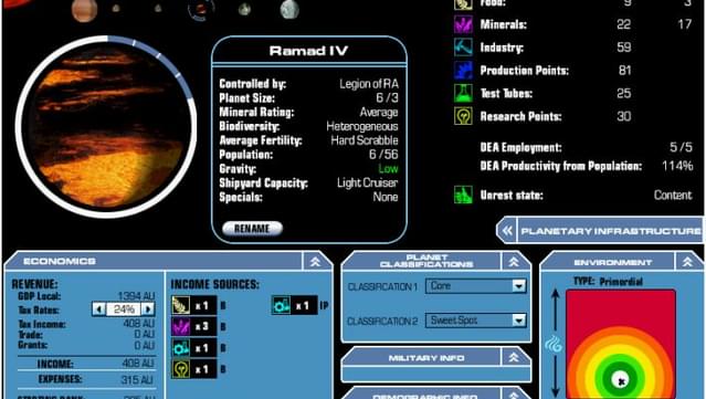 Master of Orion 3 screenshot 4