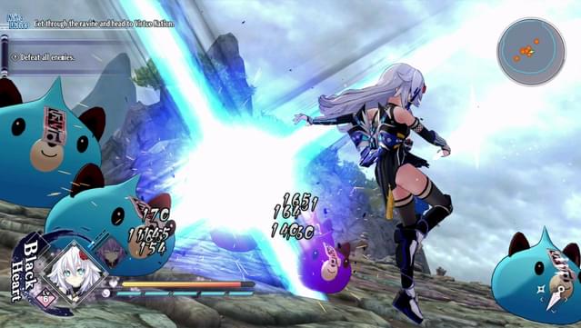 Neptunia x Senran Kagura: Ninja Wars screenshot 1