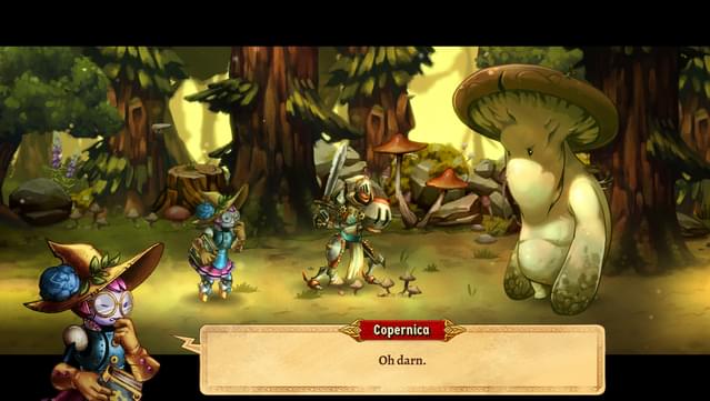 SteamWorld Quest: Hand of Gilgamech screenshot 1