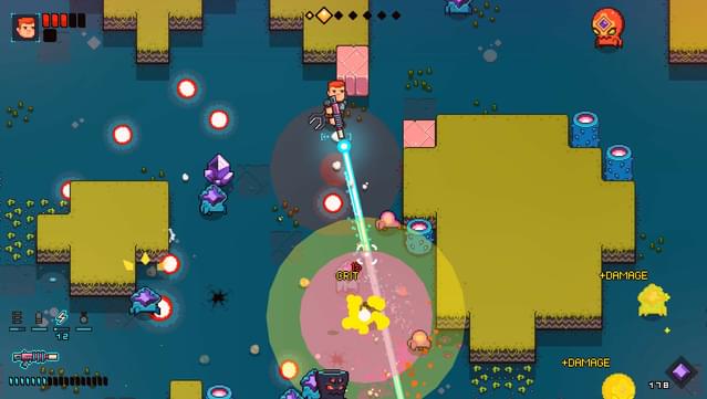 Space Robinson: Hardcore Roguelike Action screenshot 1