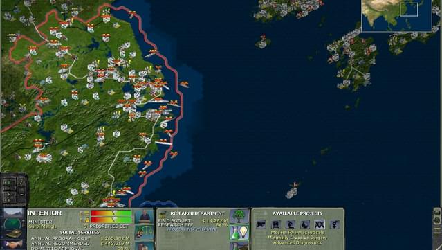 Supreme Ruler 2010 screenshot 2