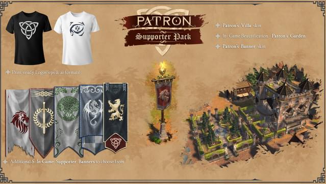 Patron Supporter Pack screenshot 0