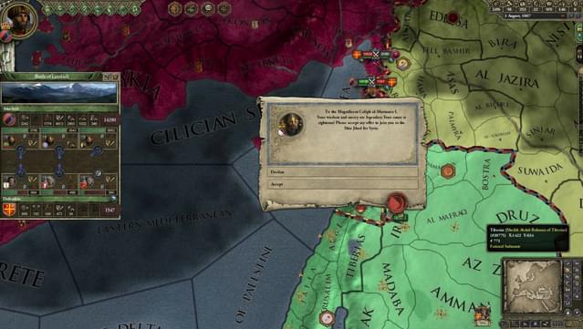 Expansion - Crusader Kings II: Sword of Islam screenshot 3