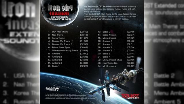 Iron Sky: Invasion Extended Soundtrack screenshot 1